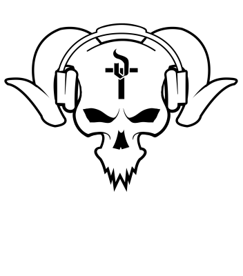 darkTunes Logo Skull