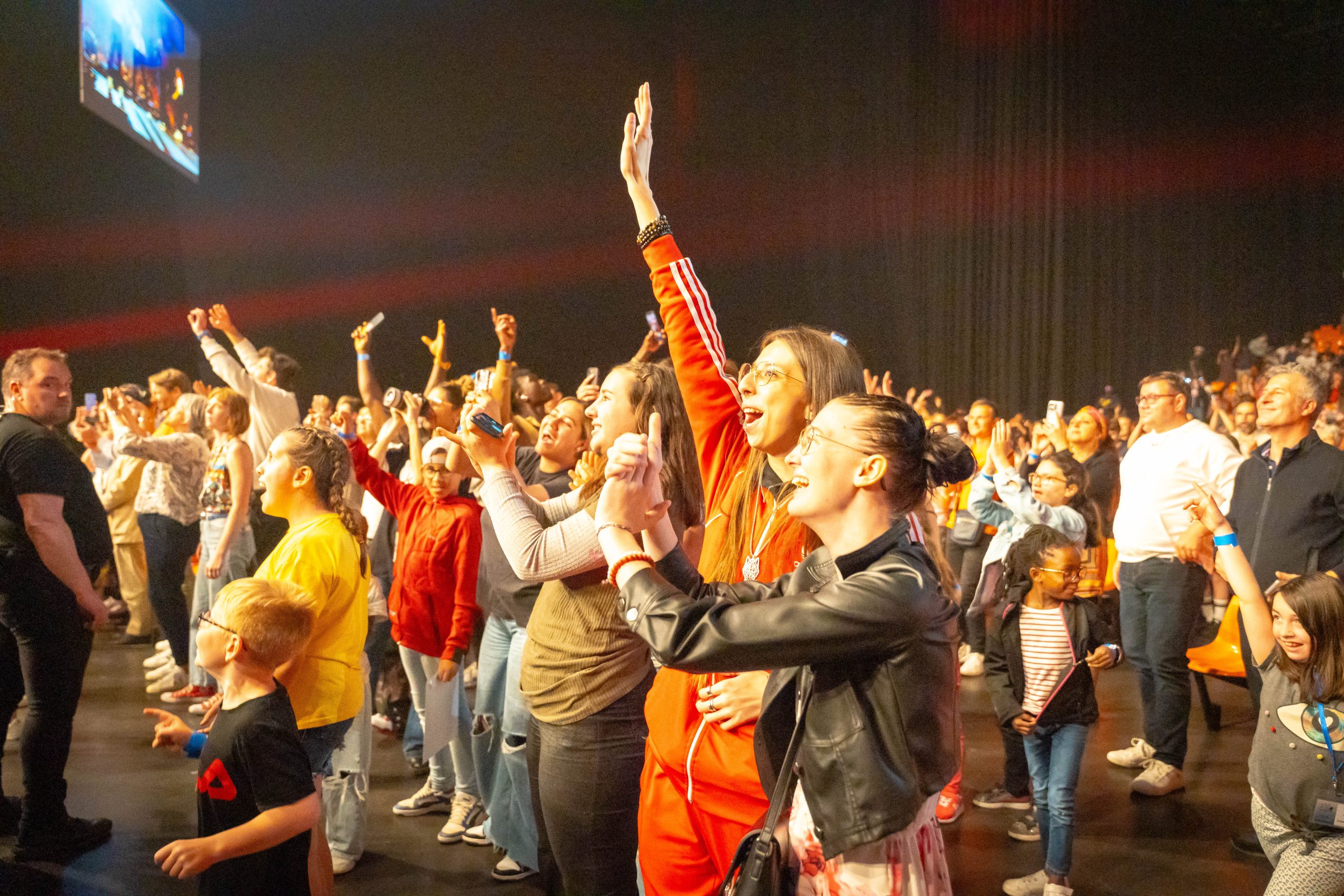 Gospel Kids La Main du coeur au Zenith Suprahead Studio 102