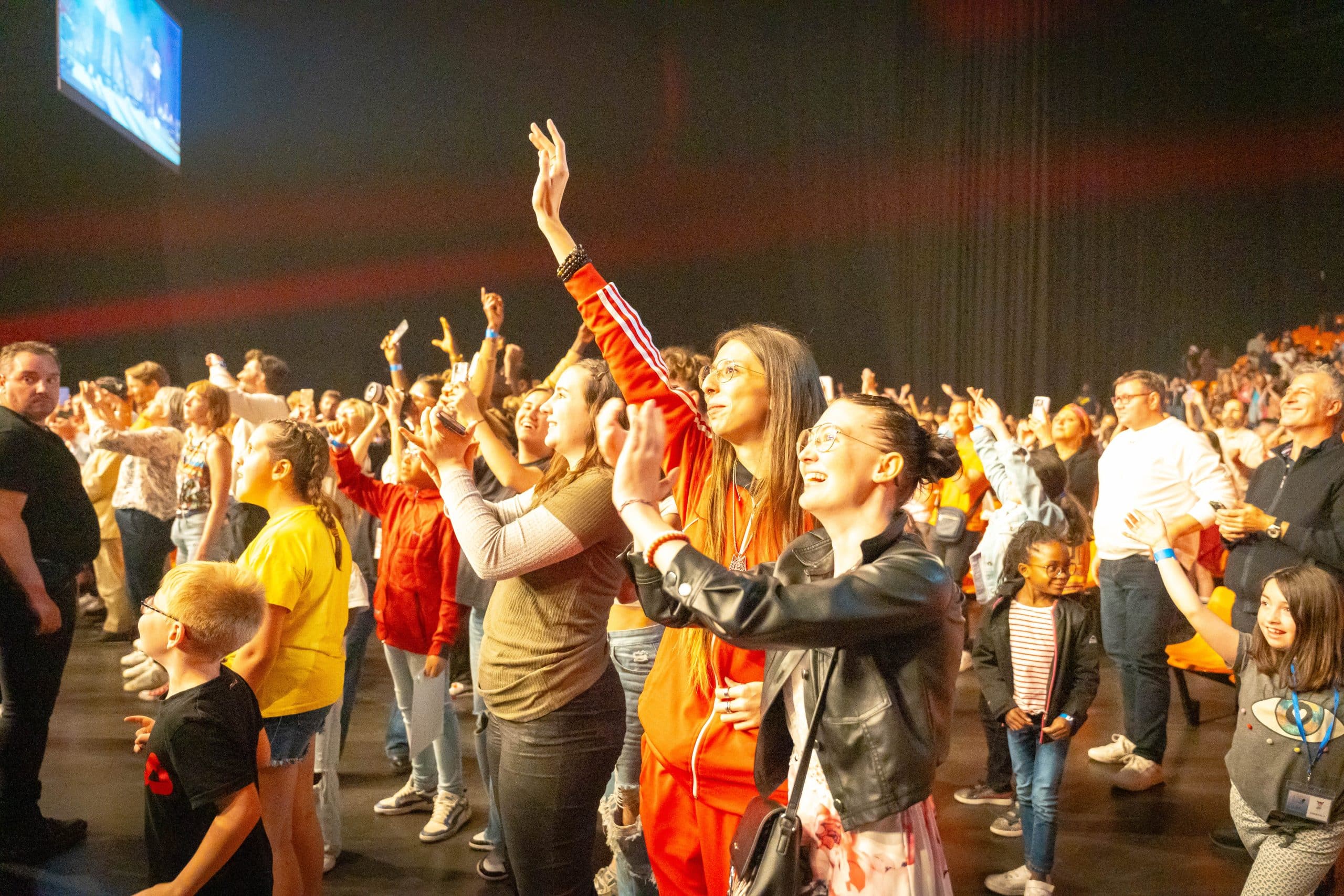 Gospel Kids La Main du coeur au Zenith Suprahead Studio 103