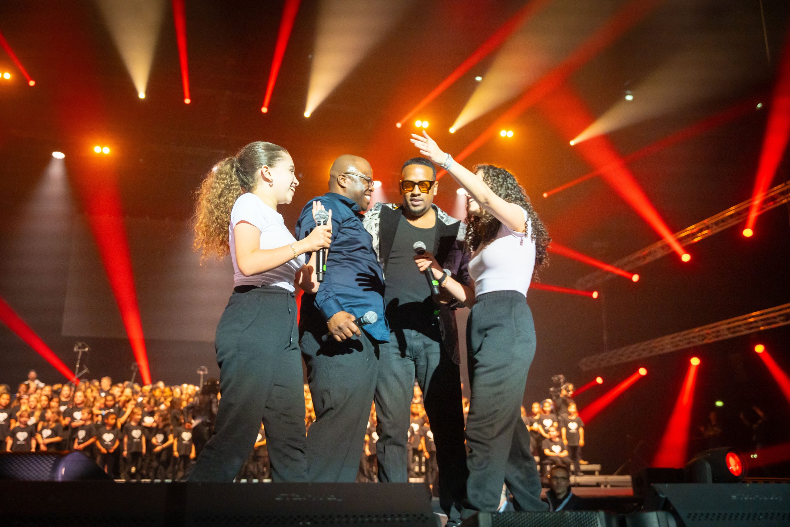 Gospel Kids La Main du coeur au Zenith Suprahead Studio 104