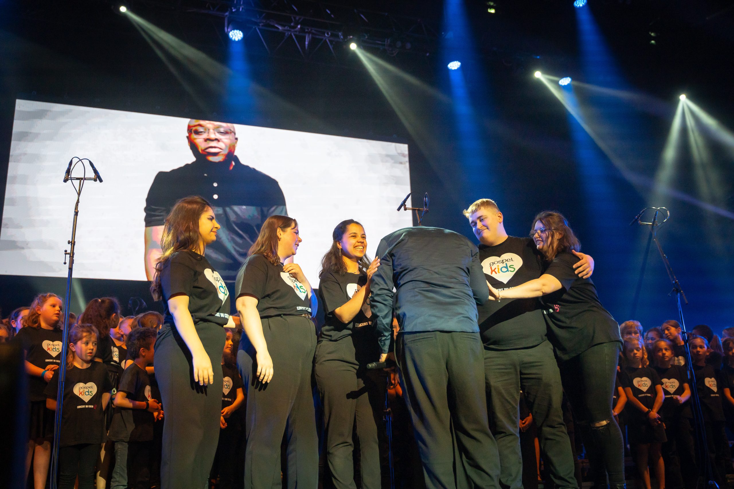 Gospel Kids La Main du coeur au Zenith Suprahead Studio 110