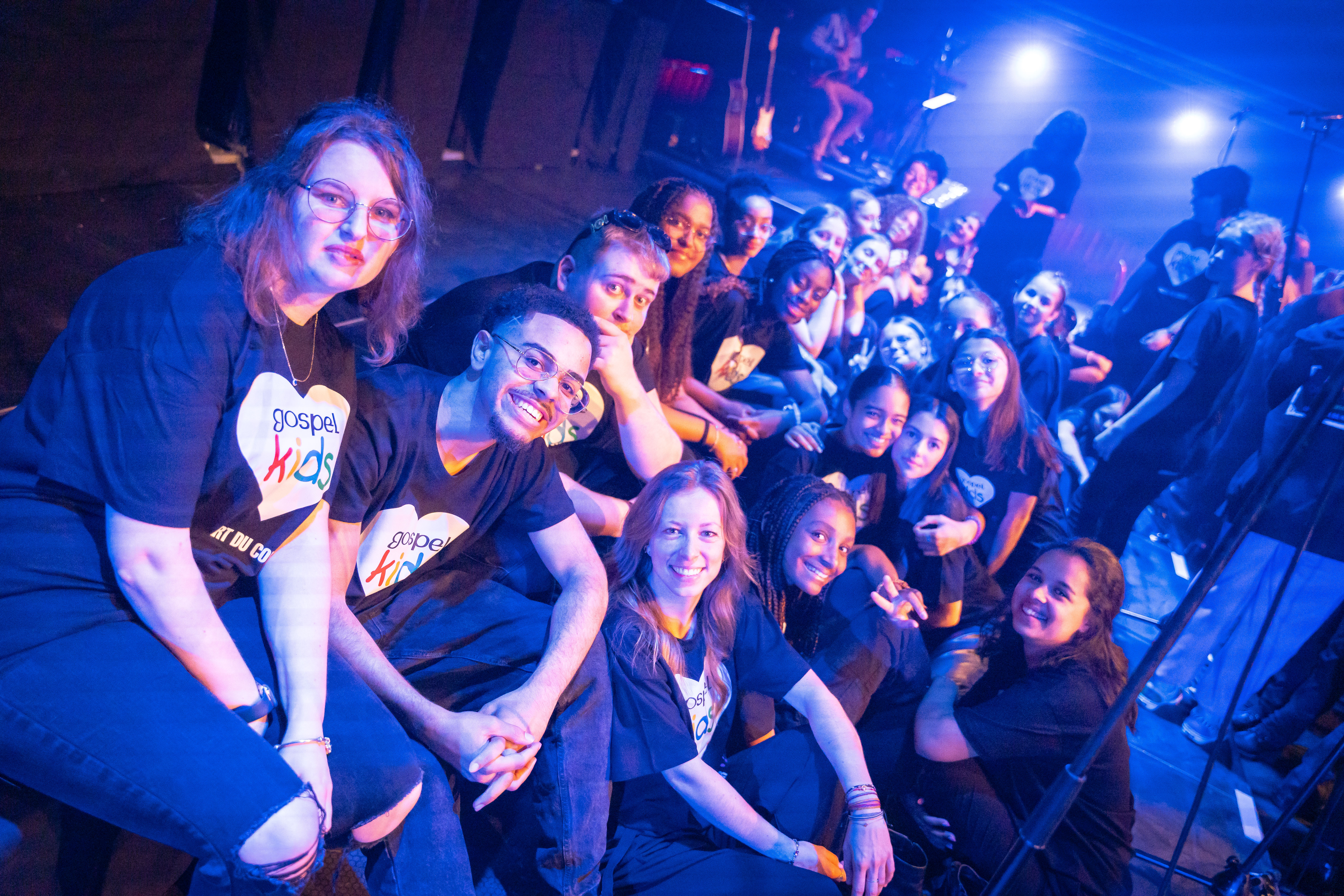 Gospel Kids La Main du coeur au Zenith Suprahead Studio 12