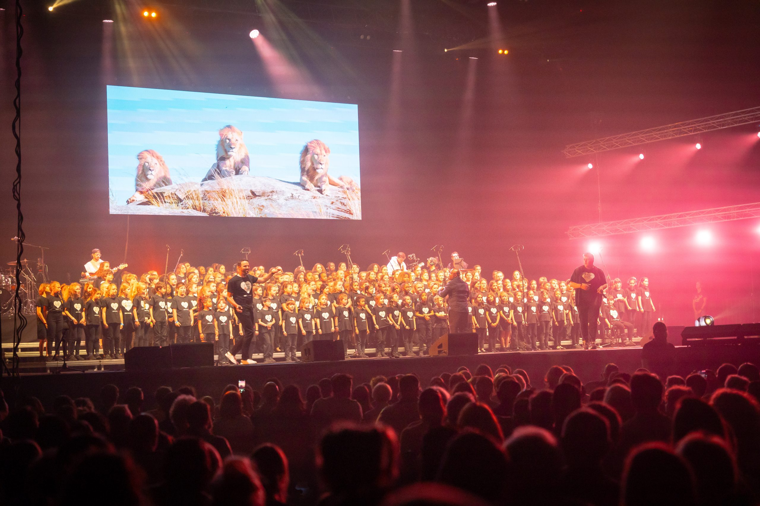 Gospel Kids La Main du coeur au Zenith Suprahead Studio 34