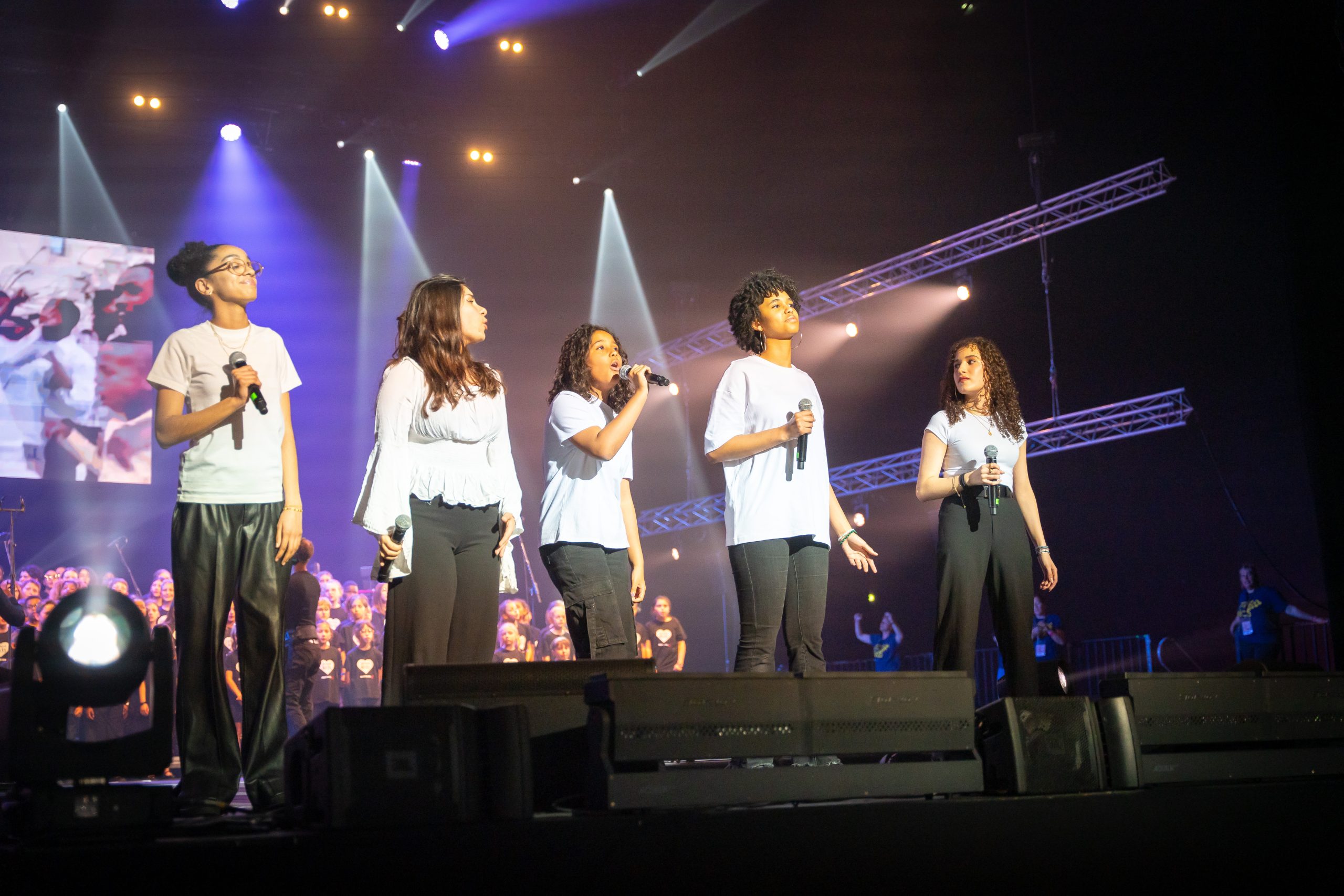 Gospel Kids La Main du coeur au Zenith Suprahead Studio 45