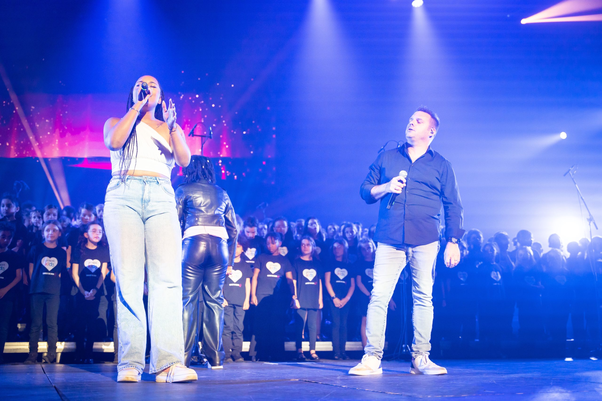 Gospel Kids La Main du coeur au Zenith Suprahead Studio 61