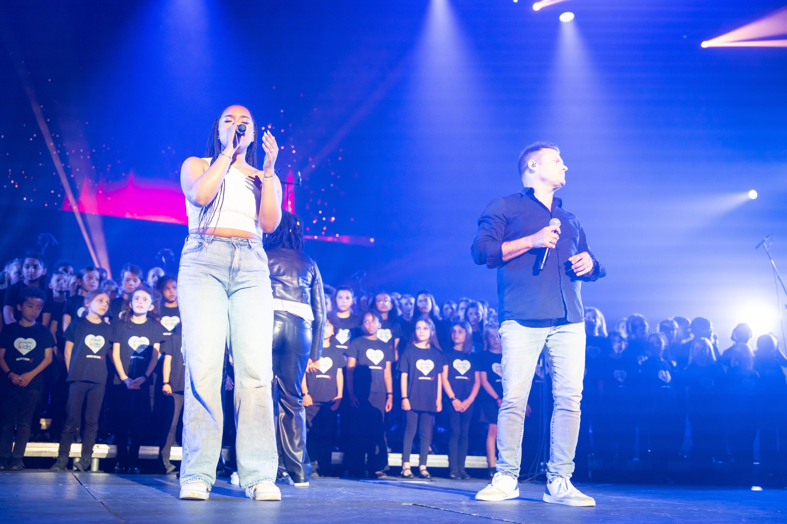 Gospel Kids La Main du coeur au Zenith Suprahead Studio 62