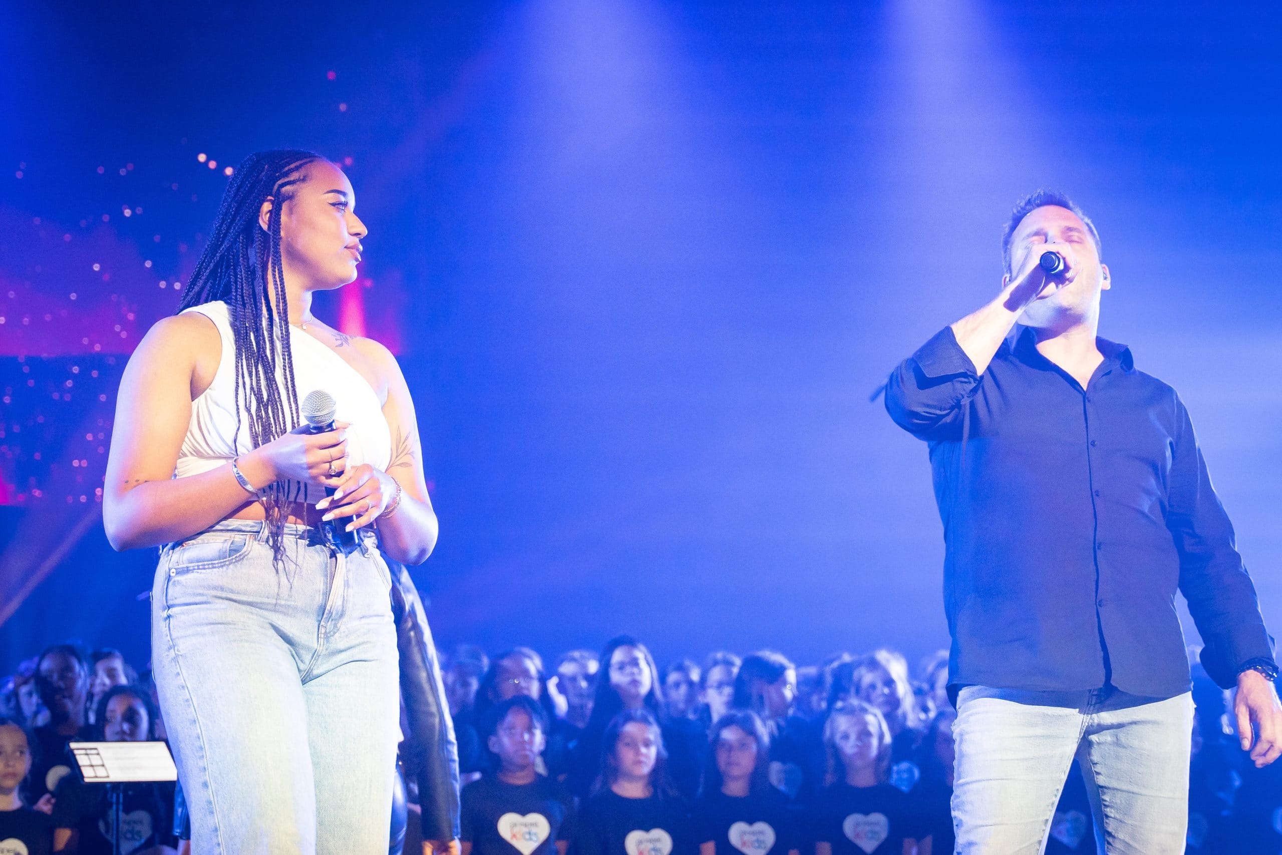 Gospel Kids La Main du coeur au Zenith Suprahead Studio 63
