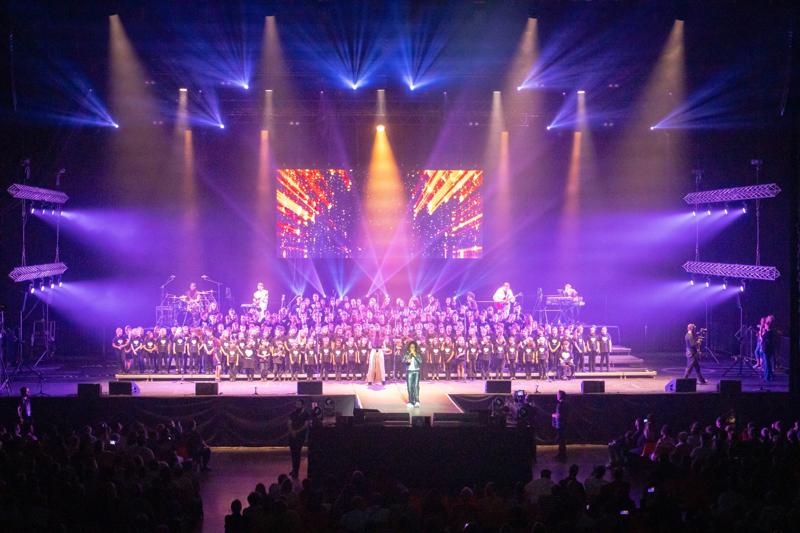 Gospel Kids La Main du coeur au Zenith Suprahead Studio 66