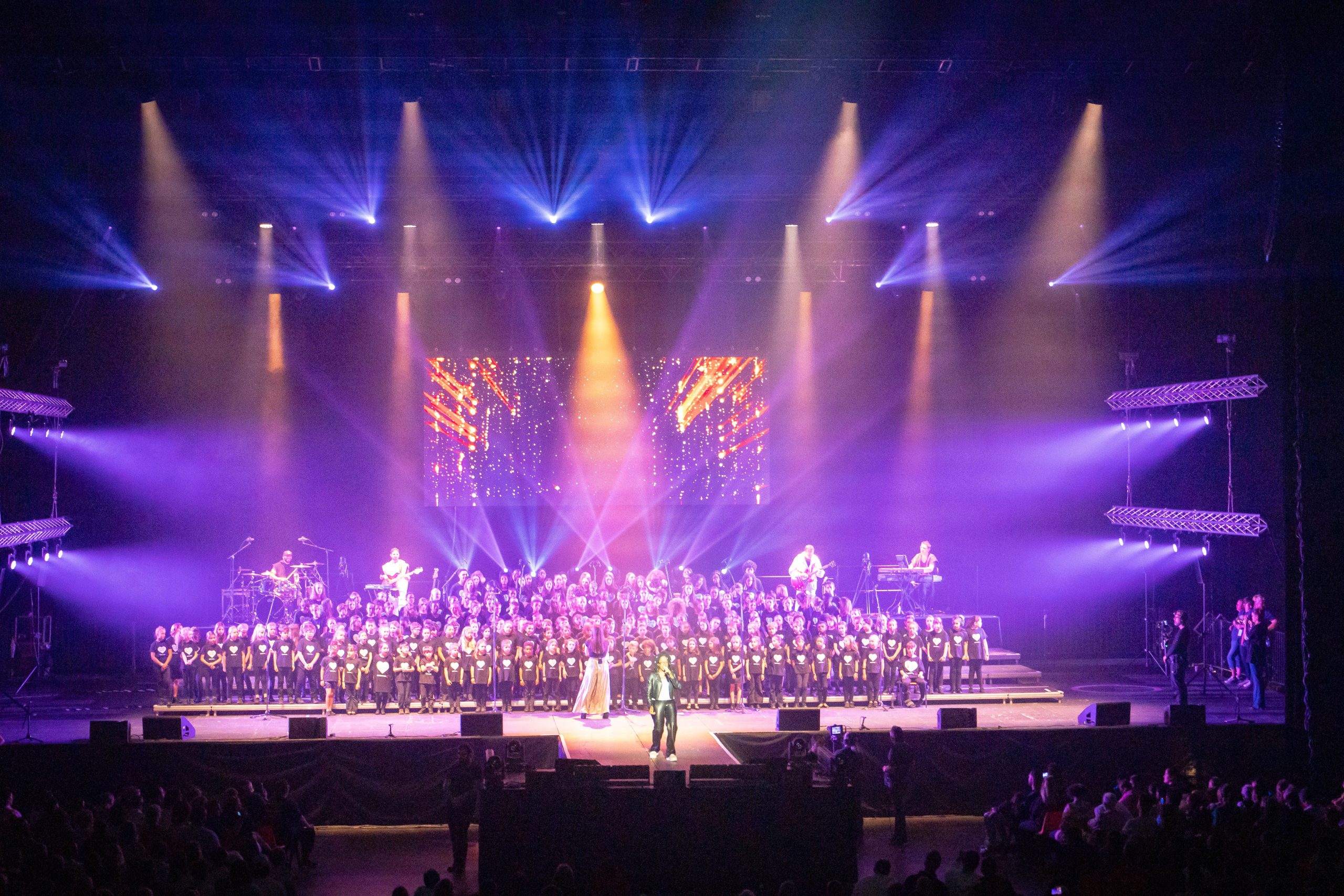 Gospel Kids La Main du coeur au Zenith Suprahead Studio 68