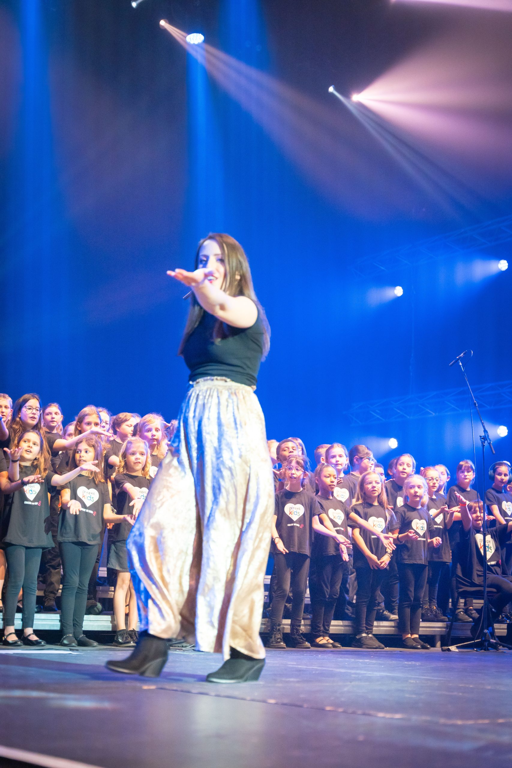 Gospel Kids La Main du coeur au Zenith Suprahead Studio 78