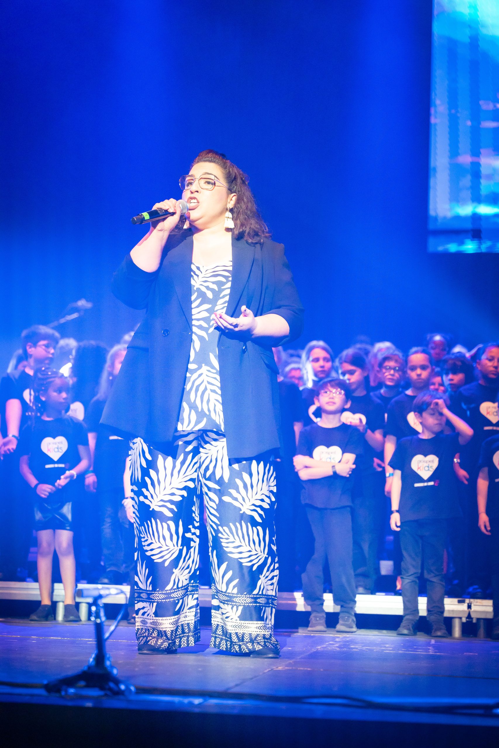 Gospel Kids La Main du coeur au Zenith Suprahead Studio 80