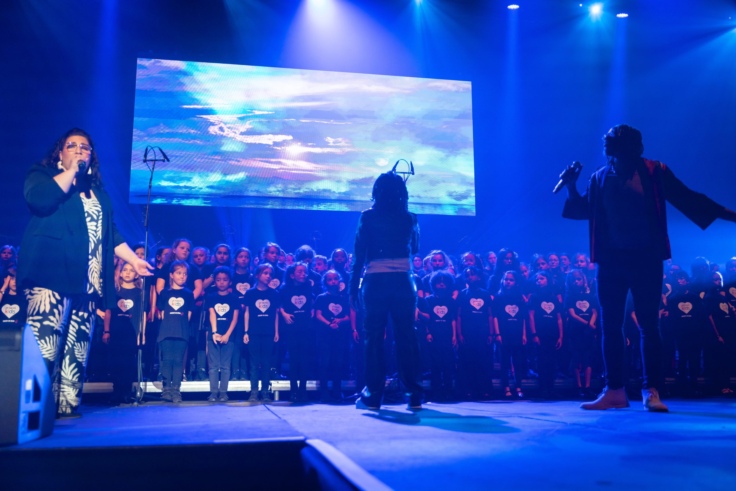 Gospel Kids La Main du coeur au Zenith Suprahead Studio 82