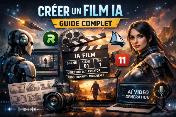 créer un film avec l’intelligence artificielle production de film IA workflow film intelligence artificielle comment faire un film en IA création film IA