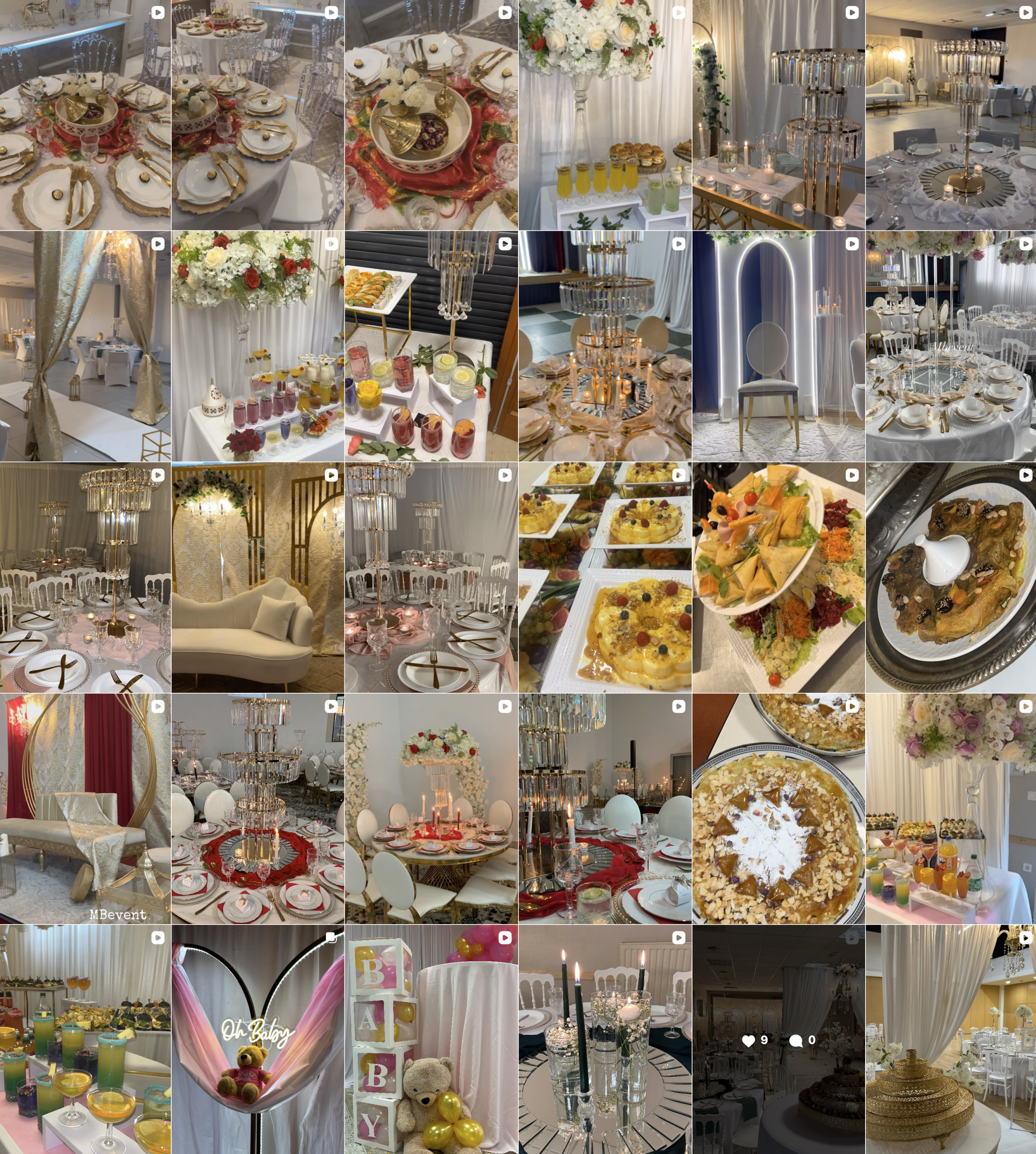 Mariages et événements MD Event sur Instagram