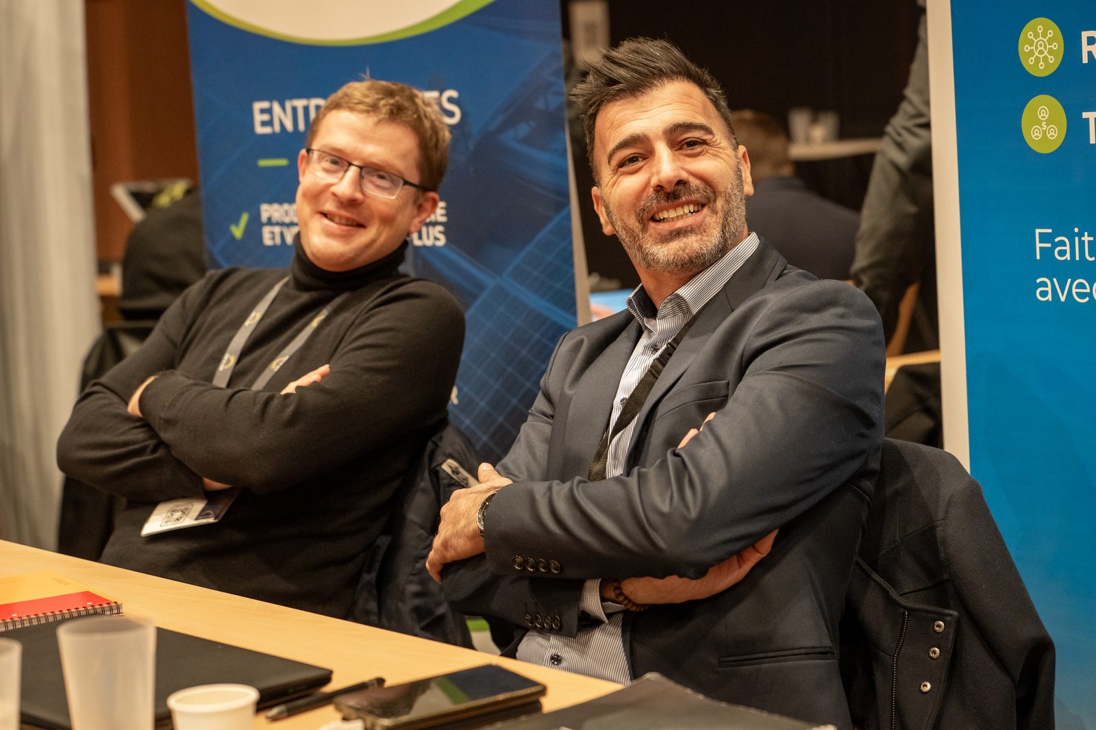 Exposants au stand — Salon Photovoltaïque Cap à l'Est Mutzig